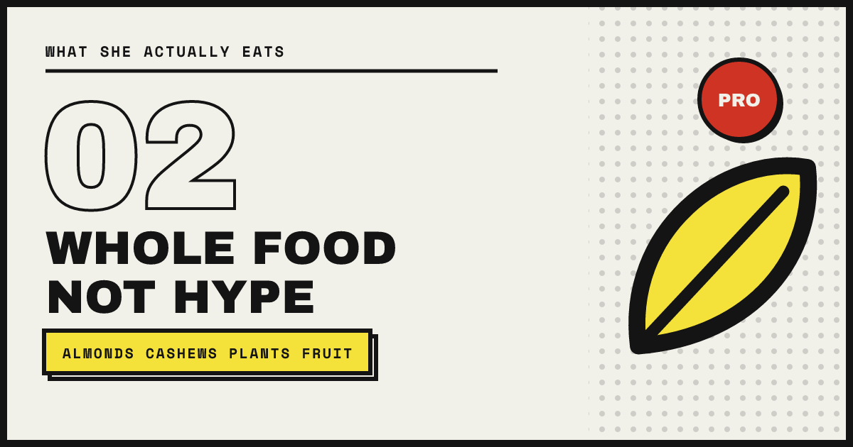 WHOLE FOOD NOT HYPE — no injectable required