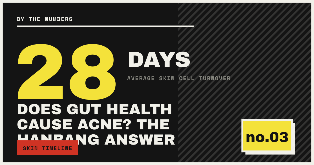 DOES GUT HEALTH CAUSE ACNE? THE HANBANG ANSWER
