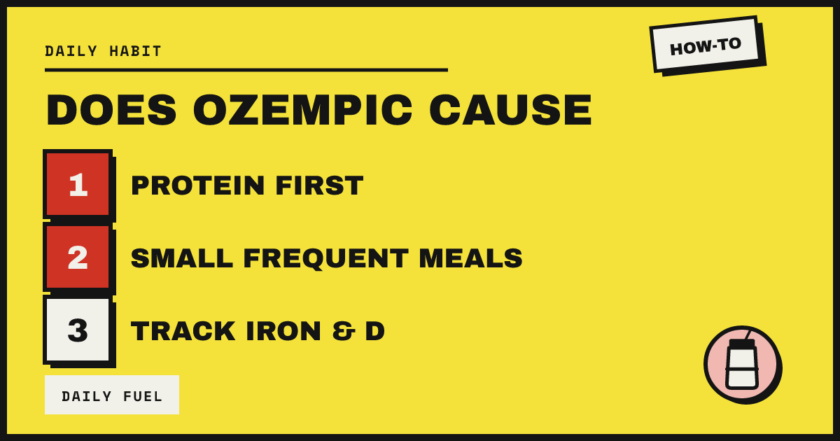 DOES OZEMPIC CAUSE HAIR LOSS? WHAT 2026…