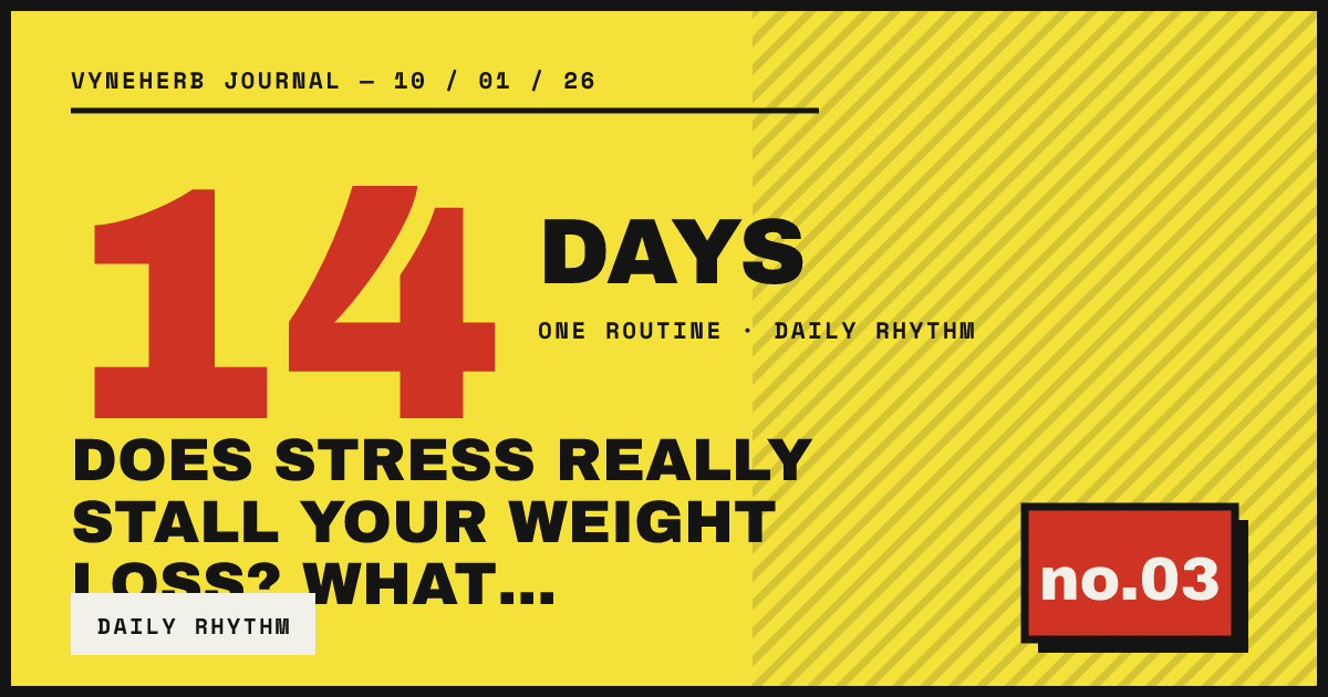 DOES STRESS REALLY STALL YOUR WEIGHT LOSS? WHAT…
