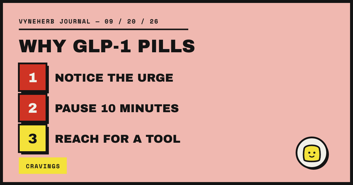 WHY GLP-1 PILLS CURB SNACKING LESS THAN…