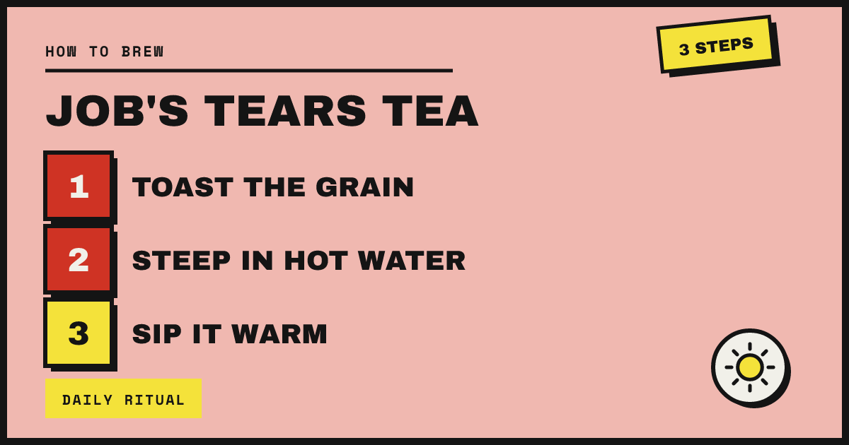 JOB'S TEARS TEA (YULMU-CHA): THE KOREAN…