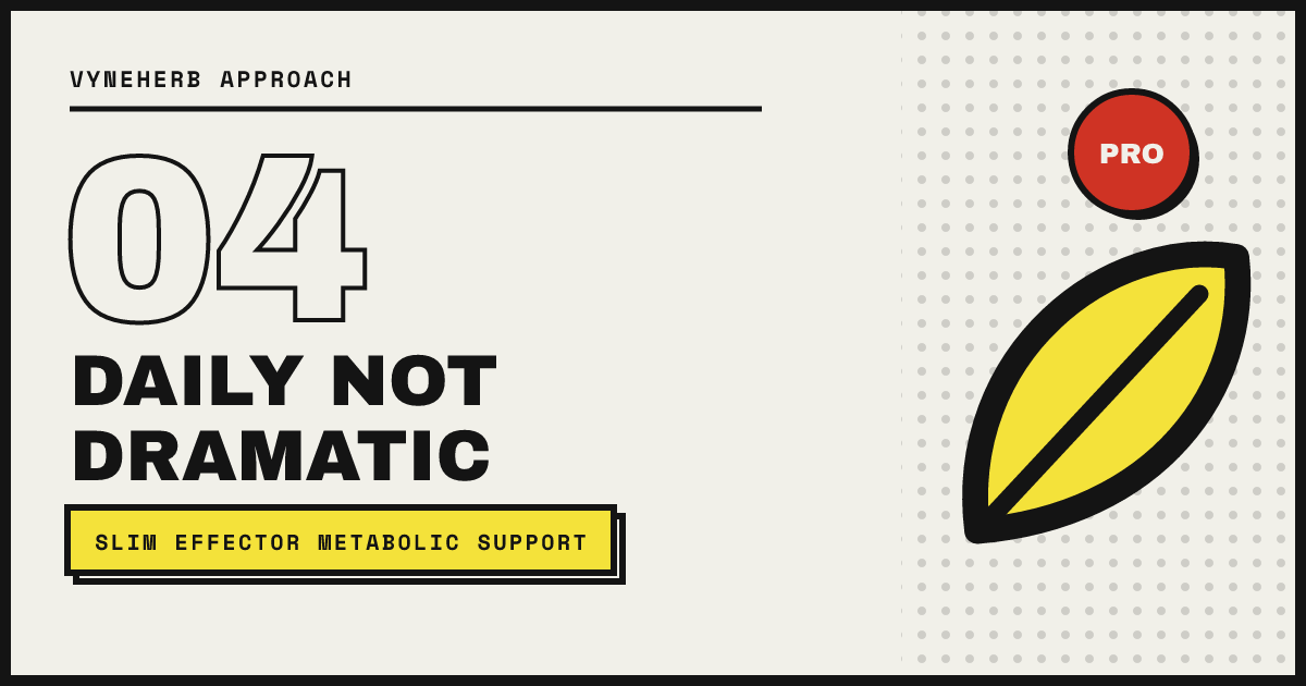 DAILY NOT DRAMATIC — habits over headlines