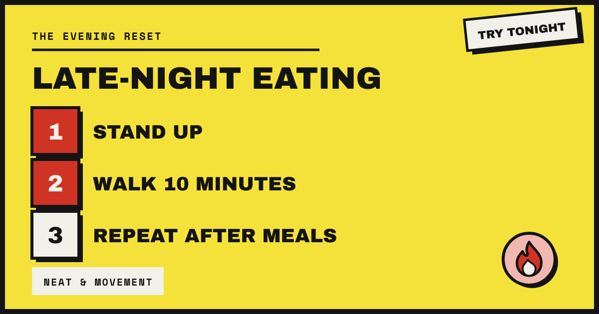 LATE-NIGHT EATING AND YOUR METABOLISM:…